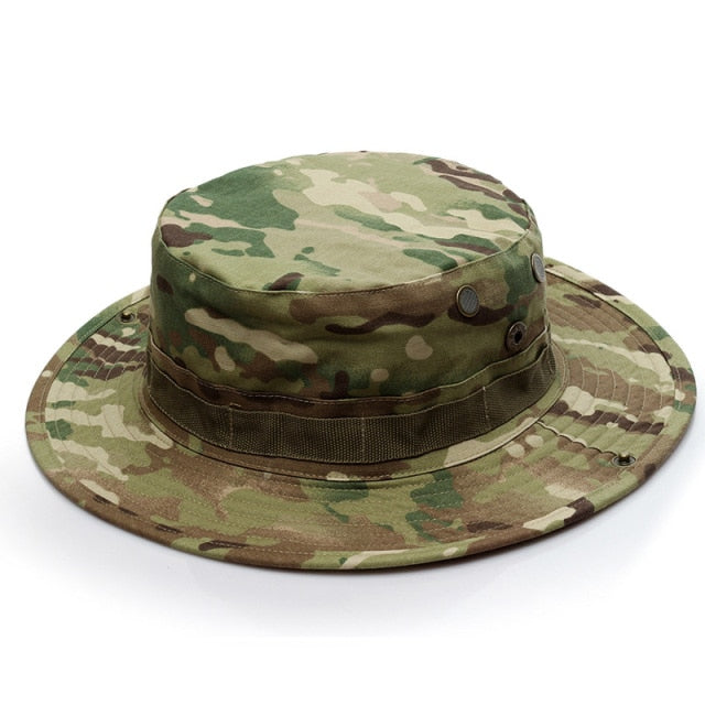 US Army Camouflage BOONIE HAT Thicken Military Tactical Cap