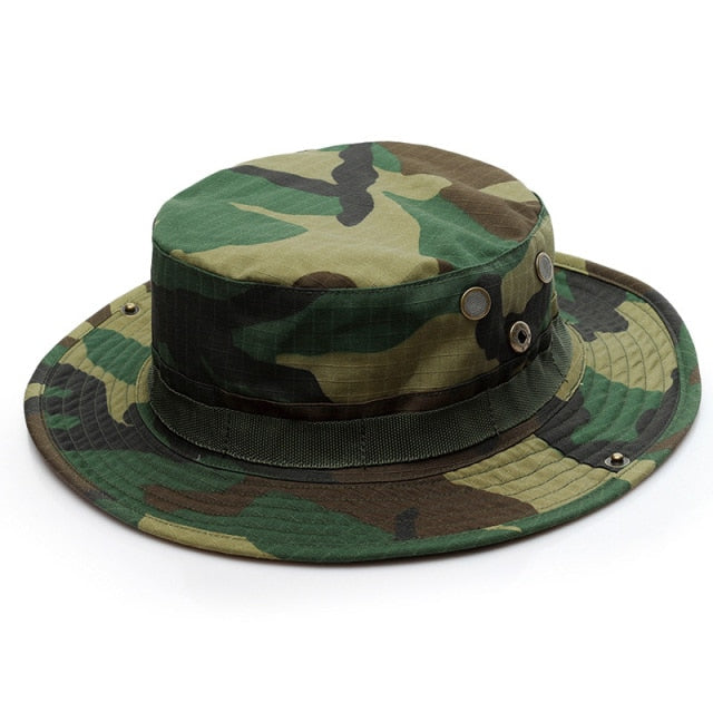 US Army Camouflage BOONIE HAT Thicken Military Tactical Cap